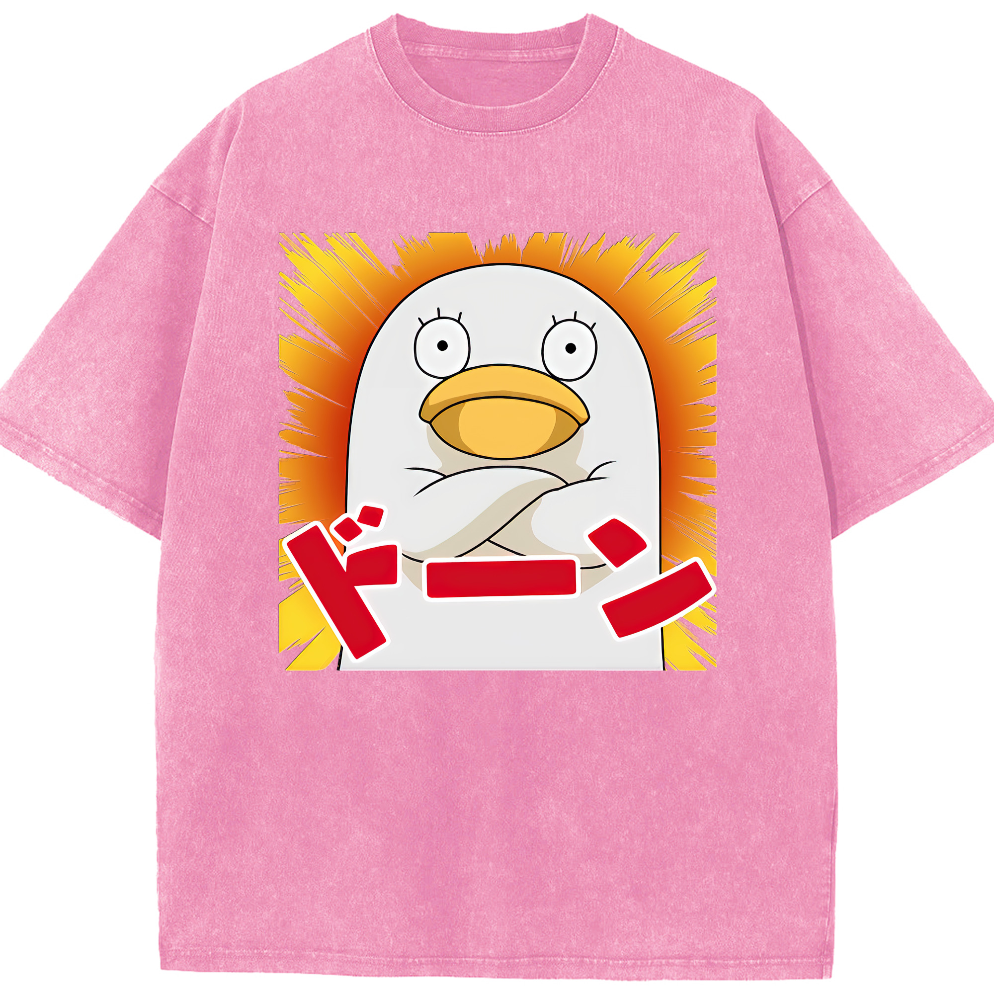 （画像用） ぎんたま 坂田銀時（さかたぎんとき） 神楽 志村新八（しむら しんぱち） GINTAMA Sakata Gintoki Kagura Shimura Shinpachi 綿100% ヴィンテージ風 半袖Tシャツ（フロントプリント）